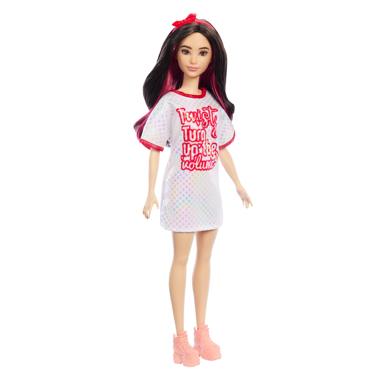 Barbie Fashionistas 65Eanniversaire Poupée214, Robe Twist ‘N Turn