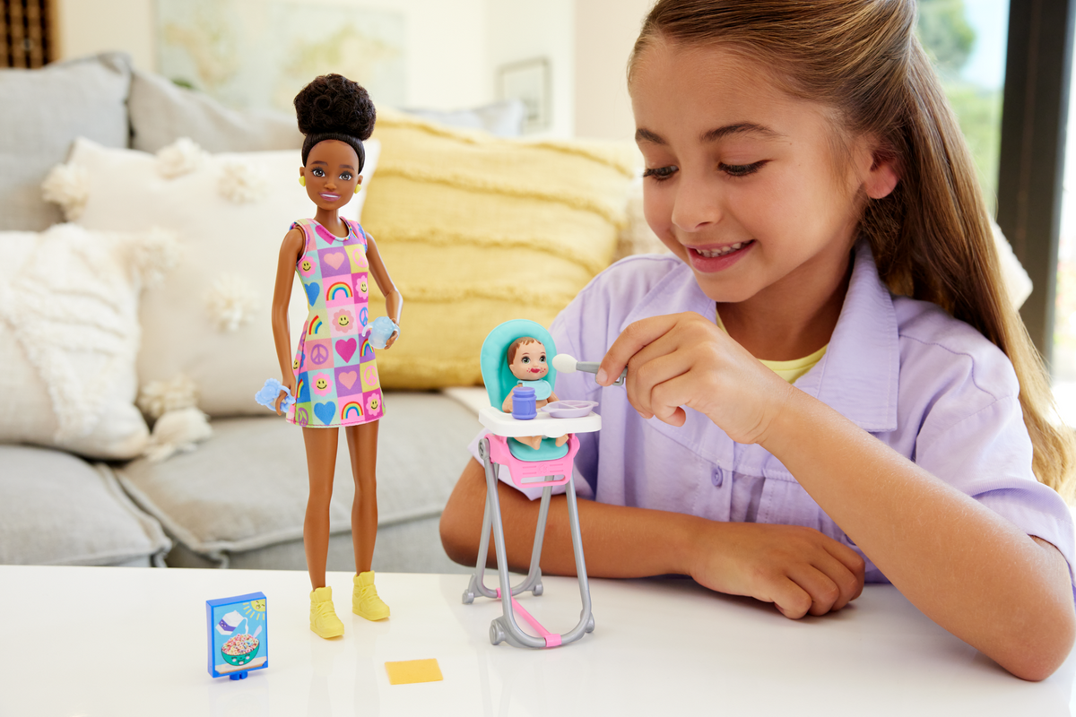 Barbie  Skipper  Babysitters Inc.  Coffret  Poupée, Bébé et Access.
