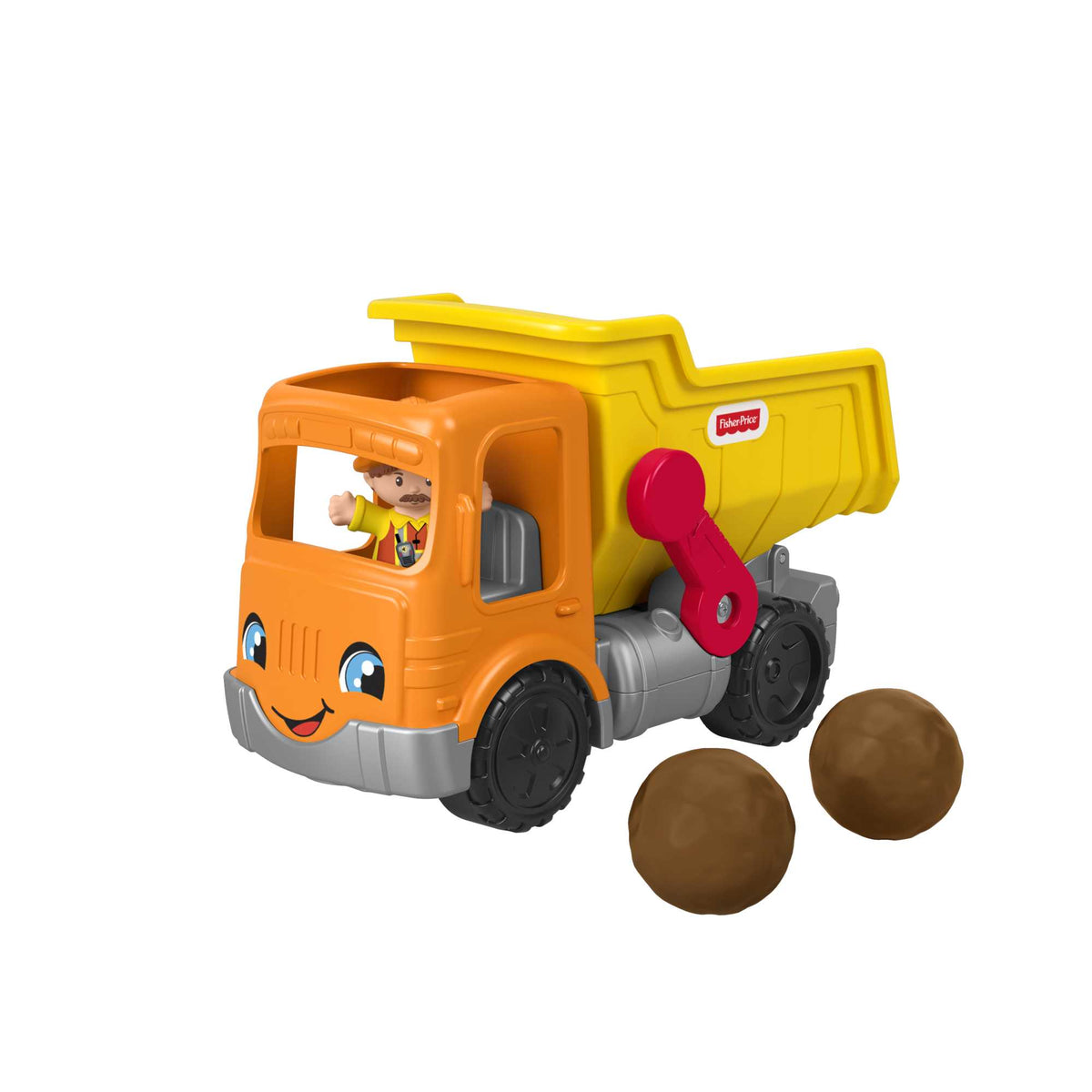 Fisher-Price Little People Camion à Benne Travail en Équipe