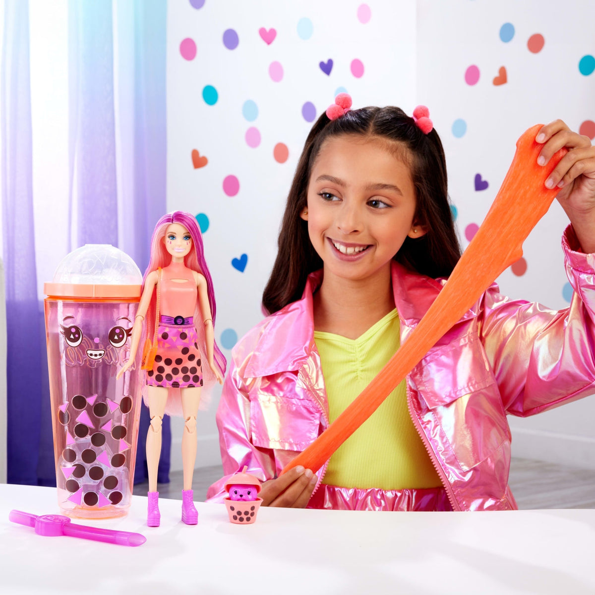 Barbie Pop Reveal Bubble Tea Series Fashion Doll & Accessories Set With 8 Surprises