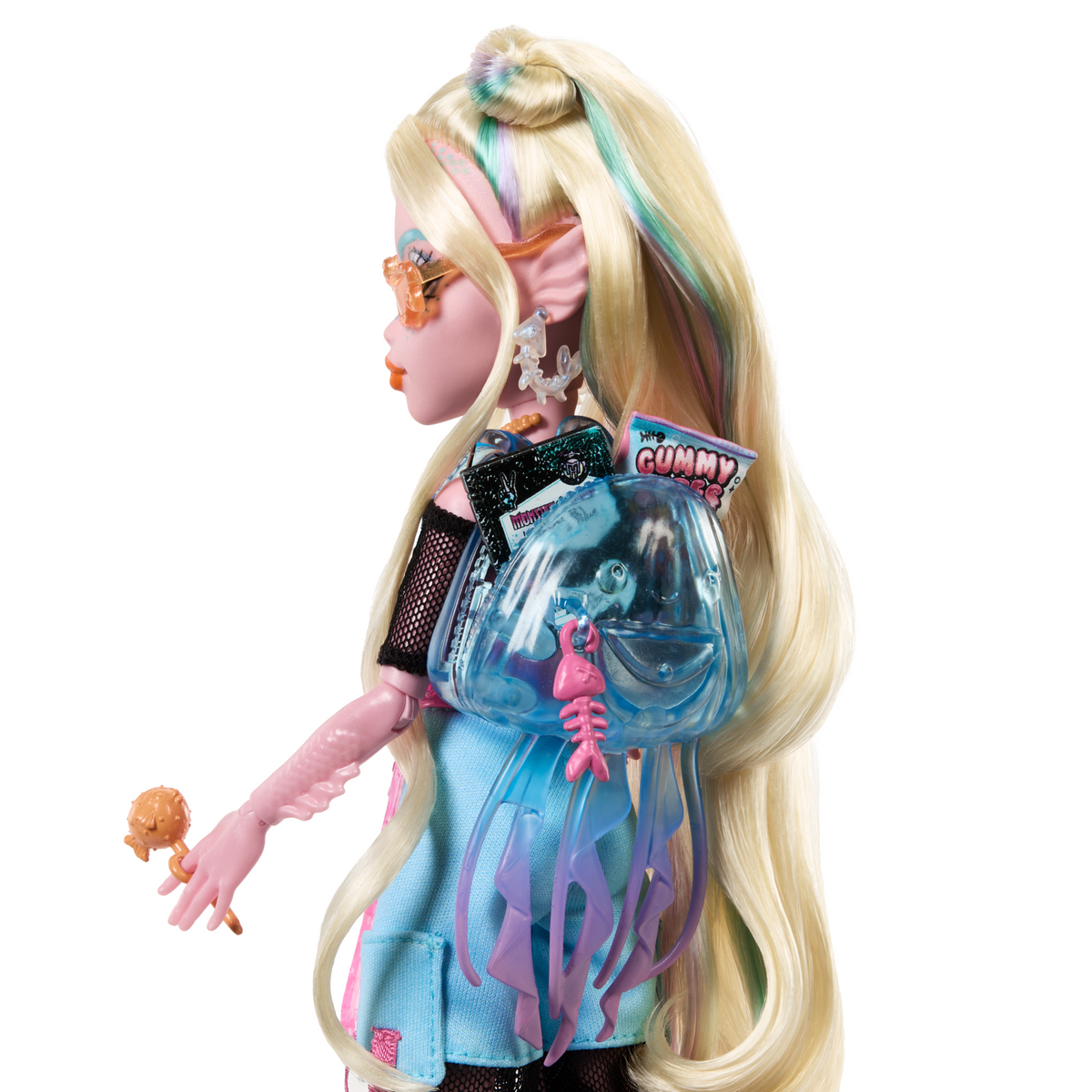 Monster High Lagoona Blue Fashion Doll With Pet Neptuna And Accessories