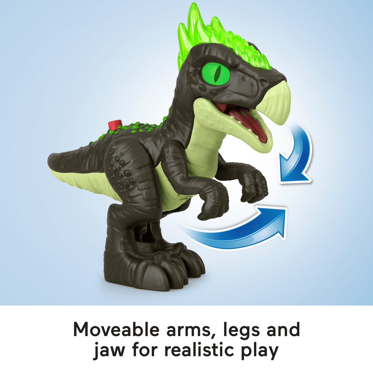 Imaginext Jurassic World Deluxe Dracorex XL 10-inch Poseable Dinosaur Toy With Lights & Sounds