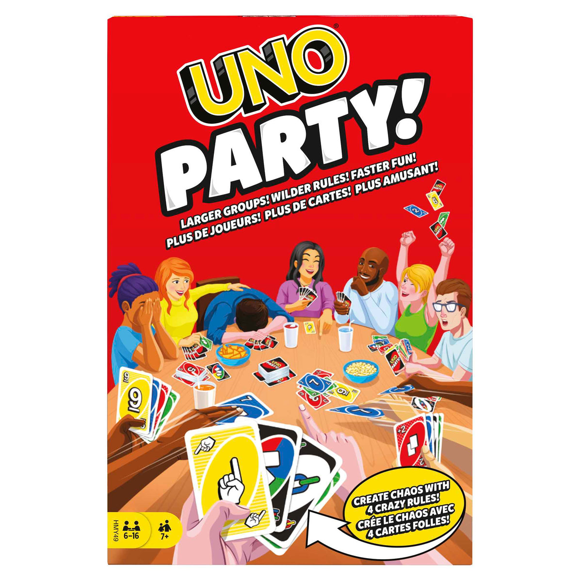 UNO Party Family Card Game For Kids And Adults