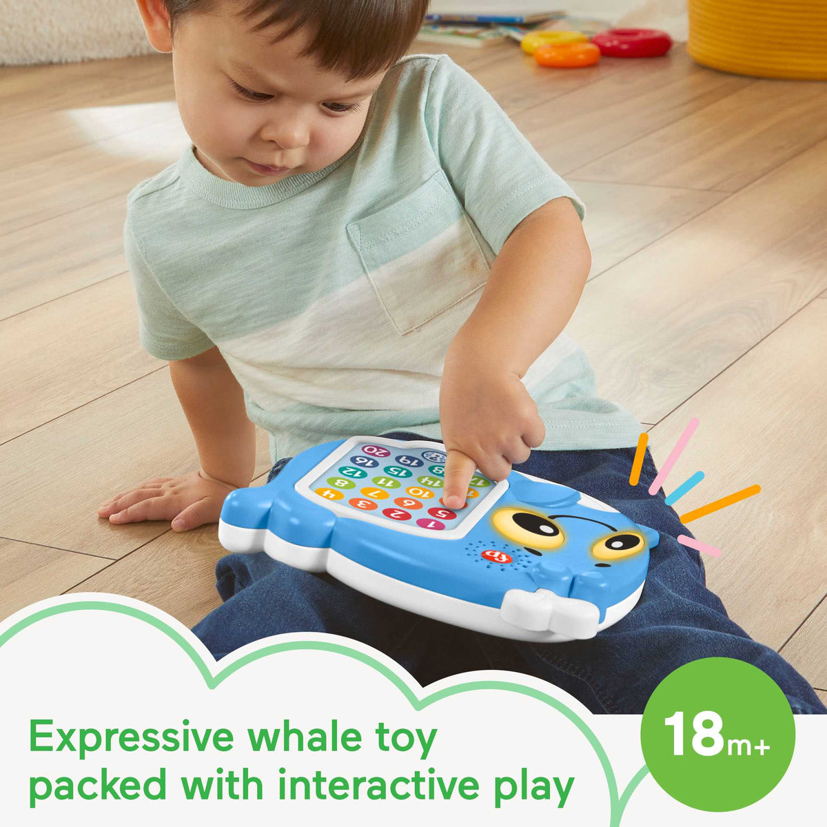 Fisher-Price Linkimals 1-20 Count & Quiz Whale