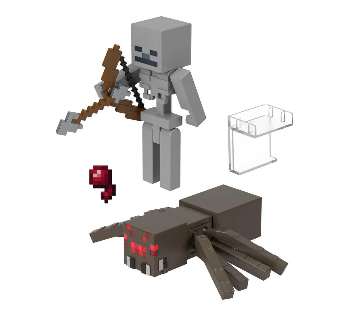Minecraft Toys, 2-Pack Of Action Figures, Gifts For Kids