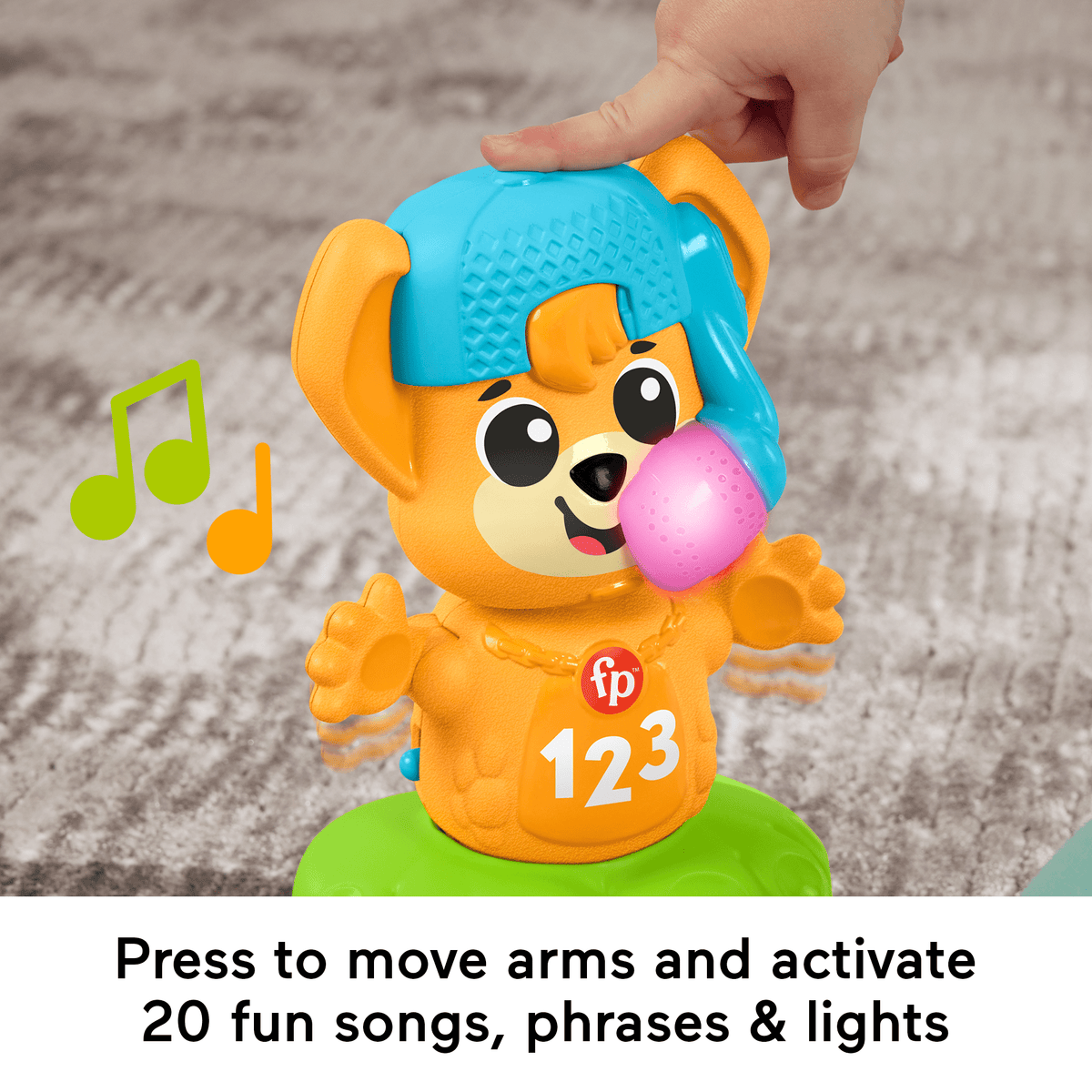 Fisher-Price Link Squad Opposites Fox Baby Learning Toy With Music & Lights