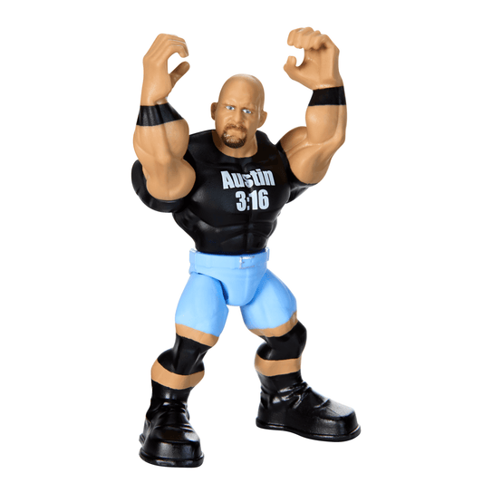 WWE Action Figure Knuckle Crunchers “Stone Cold” Steve Austin With Battle Accessory