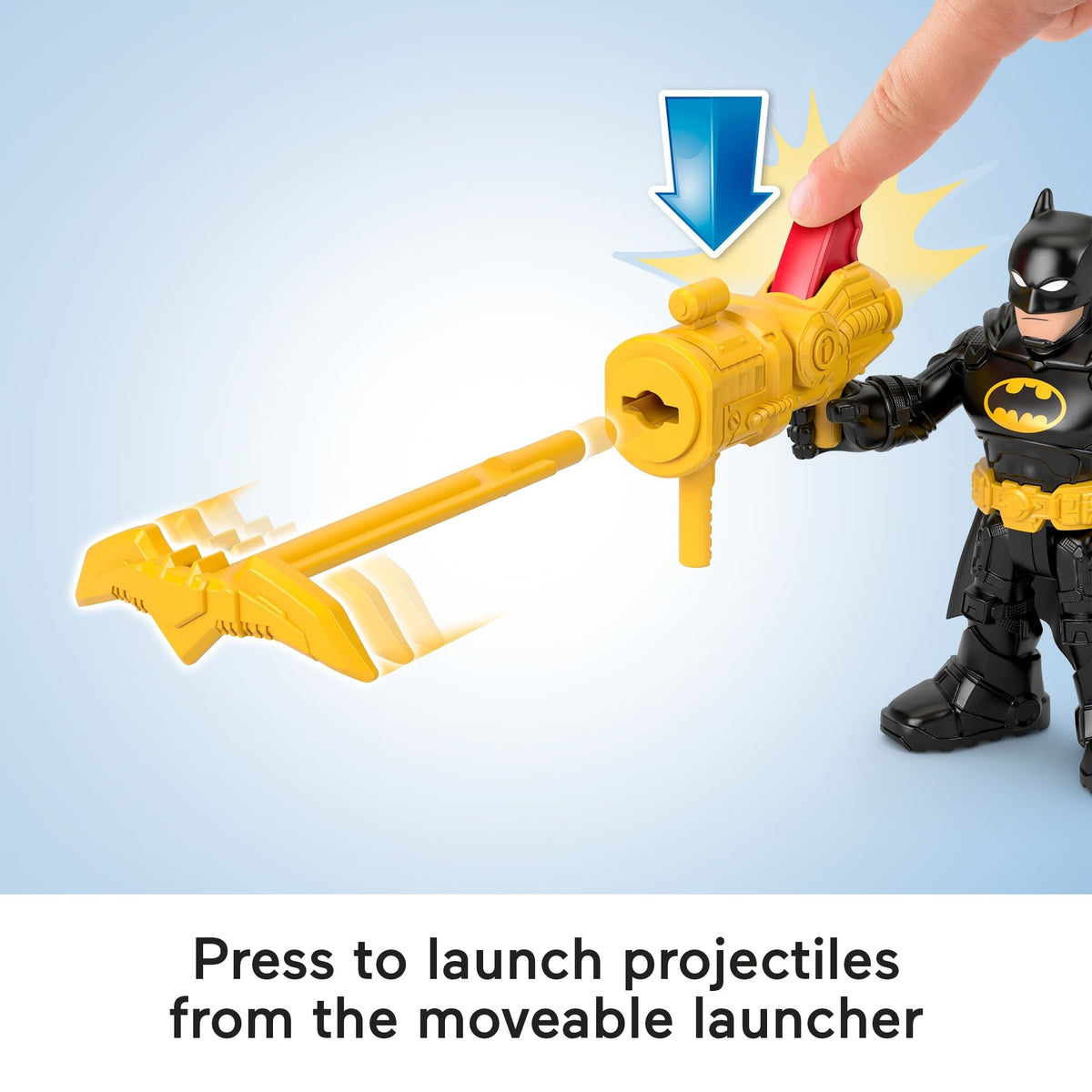 Imaginext DC Super Friends Bat Command Center Playset With Lights & Batman Figure
