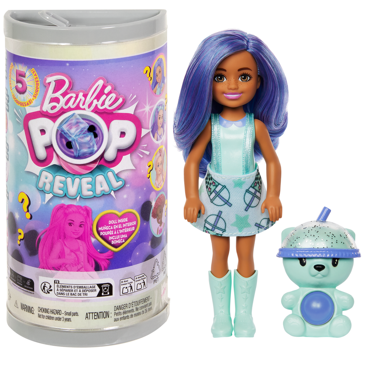 Barbie-Pop Reveal Chelsea-Poupée Chelsea Bubble Tea