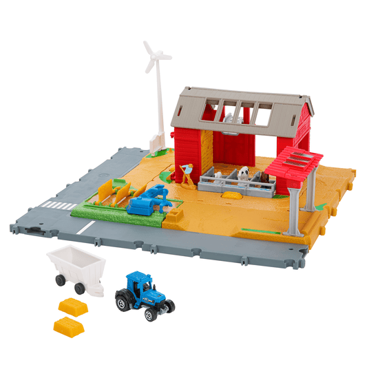 Matchbox  Action Drivers  Coffret  Aventure à La Ferme Matchbox