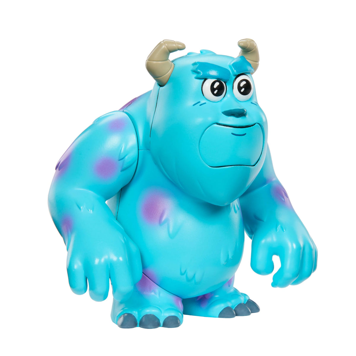 Disney And Pixar Click Figs Sulley Monsters Inc., James P Sullivan Small Movie Toy With Pop Up Action Move